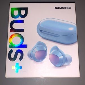Samsung irredescent earbuds